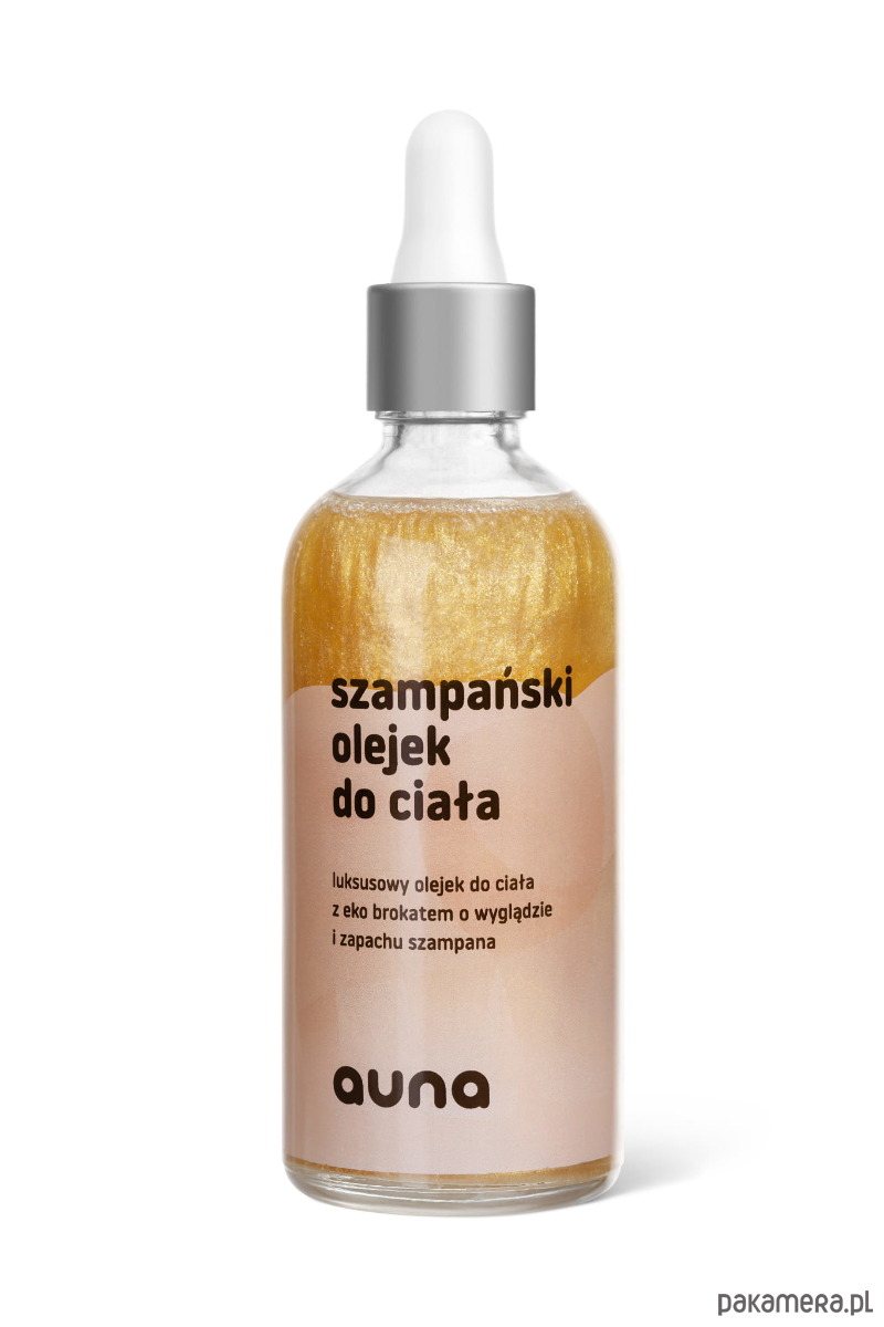 olejek z brokatem