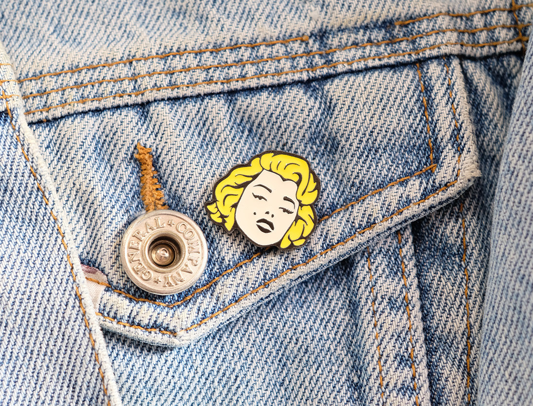 przypinka Marylin Monroe