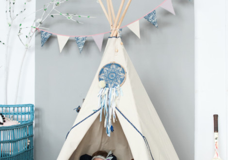 Tipi i wigwamy, czyli jak stworzyć domową kryjówkę.