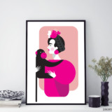 Inspiracja – plakat Frida Kahlo