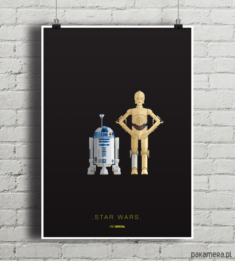 Dodatki do pokoju studenta - plakat na ścianę z star wars
