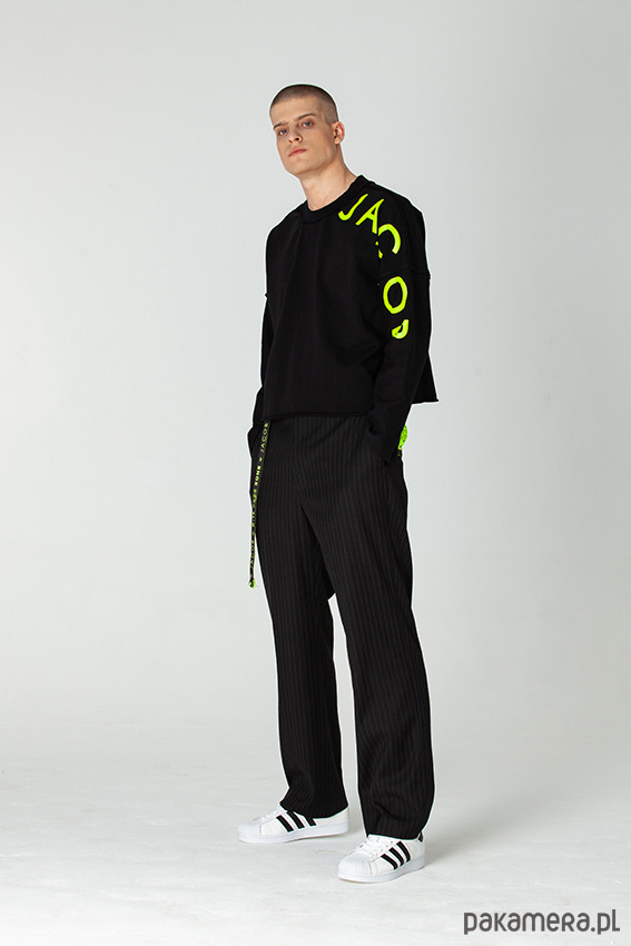 bluza męska oversize czarna