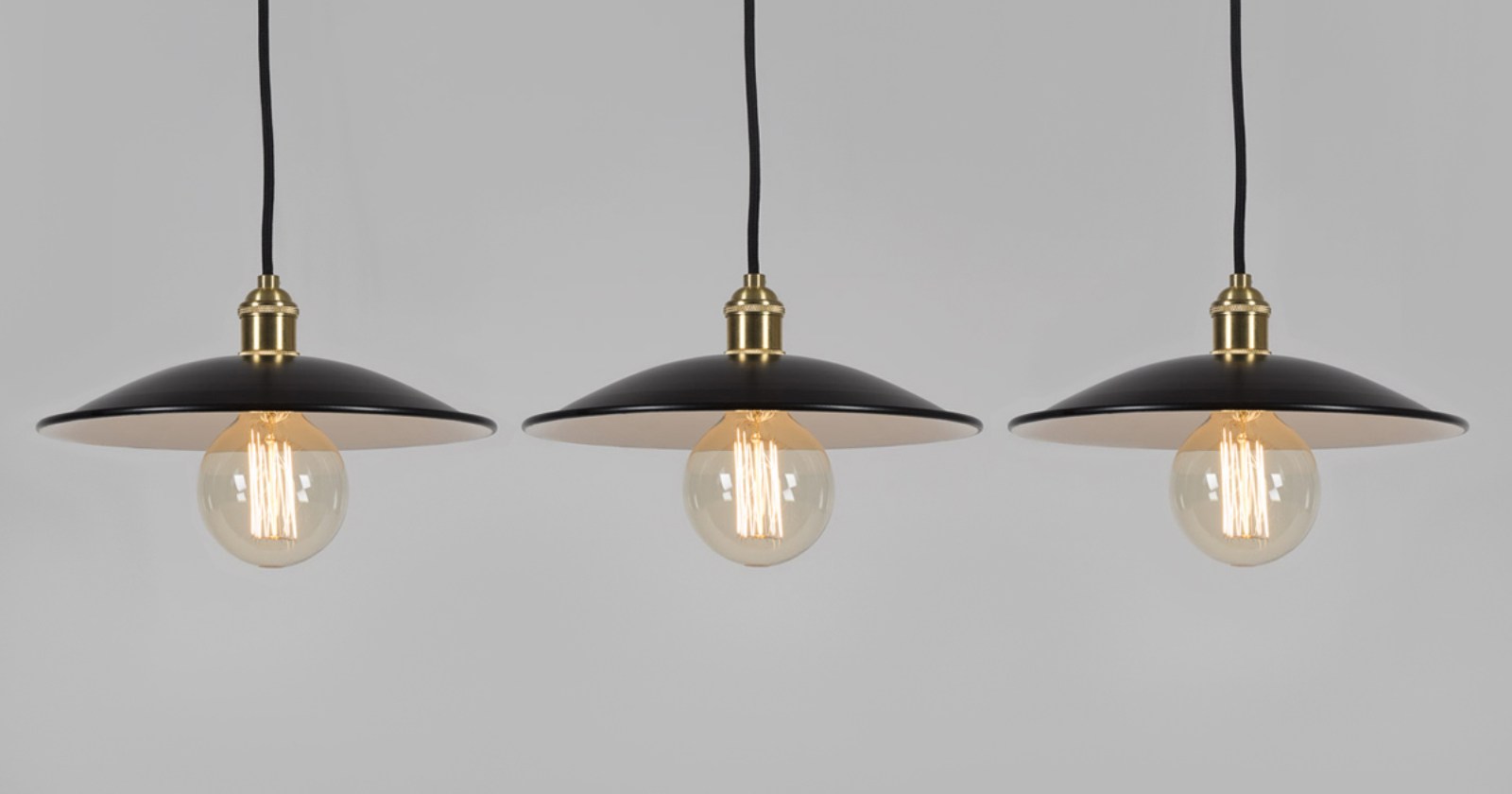 lampa retro metalowa czarna