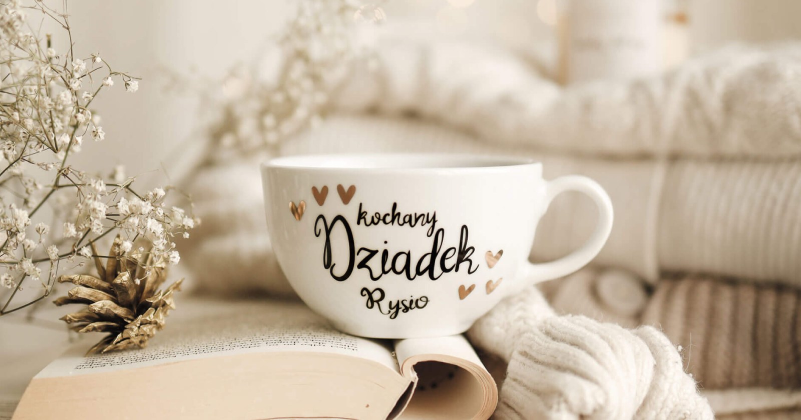 personalizowany kubek na dzień dziadka