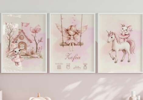 Jakie plakaty do pokoju dziewczynki wybrać? Inspiracje z Pakamera