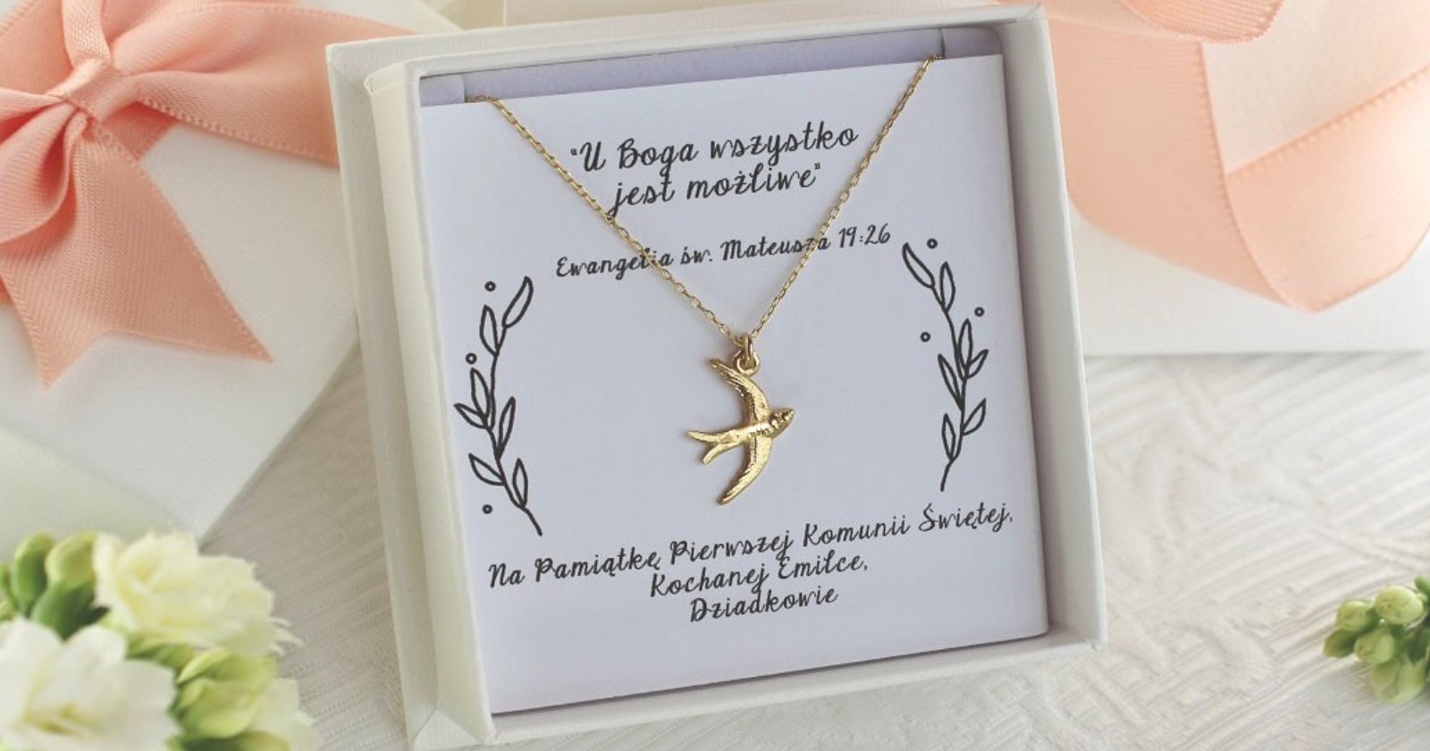 Komplety biżuterii na komunię dla dziewczynki - co wybrać?
